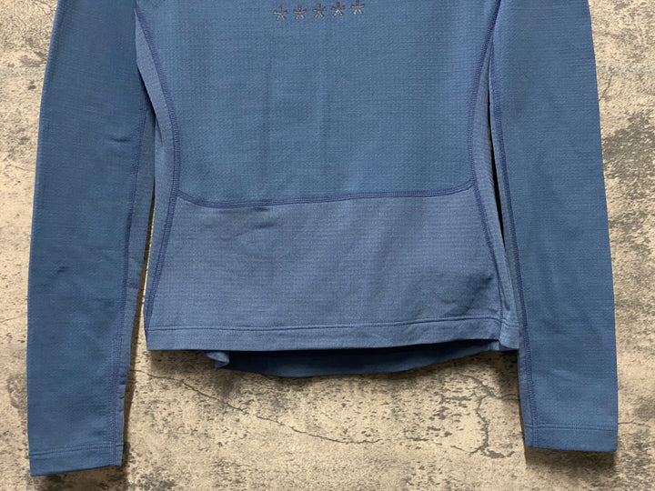 KN969 ラファ Rapha WOMEN'S PRO TEAM THERMAL BASE LAYER 長袖 ベースレイヤー S 青
