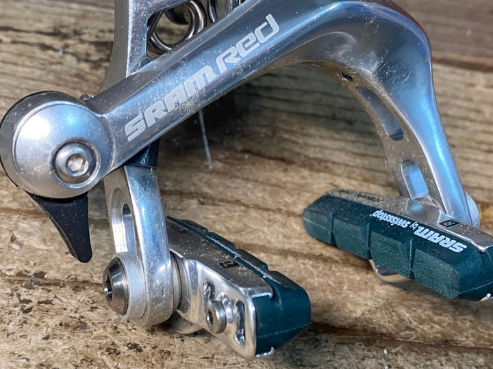 JR469 スラム SRAM レッド RED キャリパーブレーキ 前後セット 初代