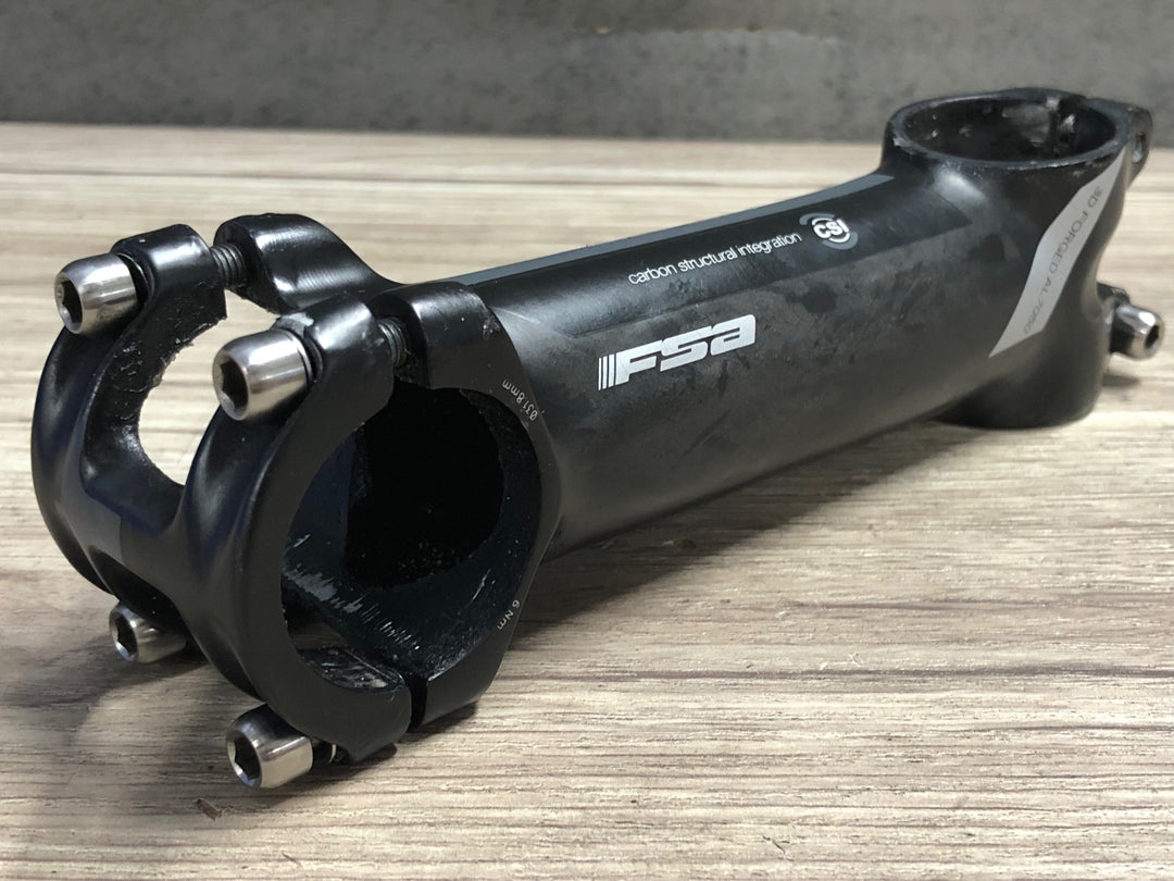 KH835 FSA OS-99 アルミ カーボンラップ ステム Φ31.8 120mm 6°