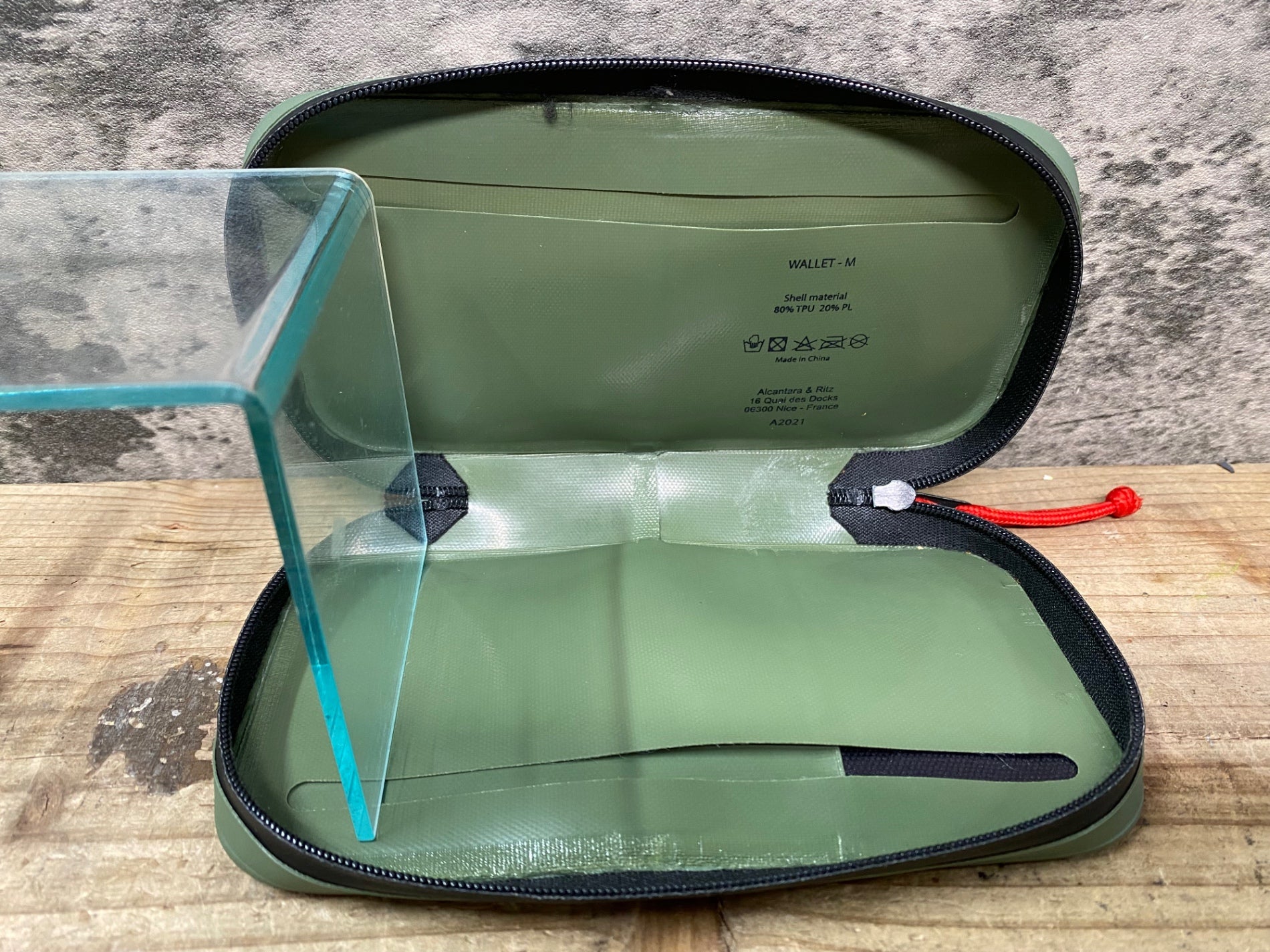 CAFE DU CYCLISTE ウォレットS ウォータープルーフ ポーチ Café