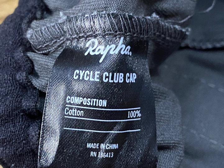 JZ552 ラファ Rapha CYCLE CLUB CAP サイクルキャップ グレー ワンサイズ