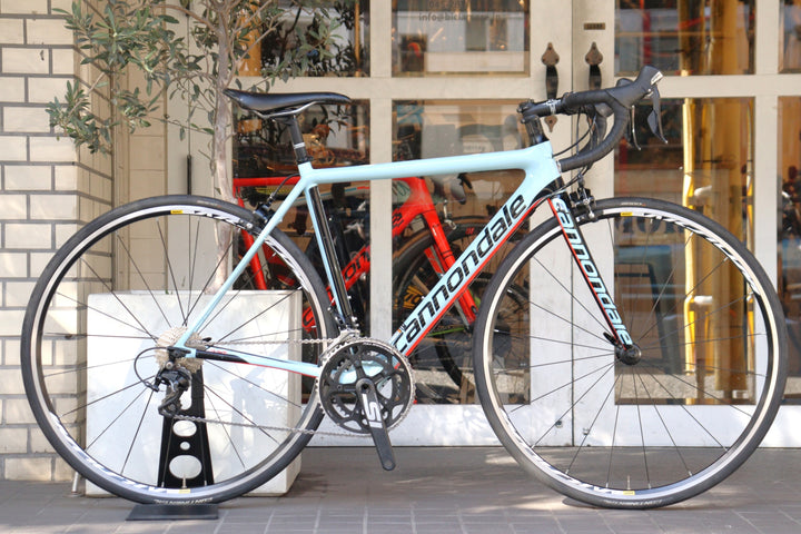 キャノンデール Cannondale スーパーシックスエボ SUPERSIX EVO 2017モデル 50サイズ シマノ 105 5800 MIX 11S カーボン ロードバイク 【横浜店】