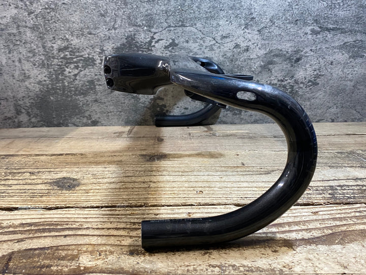JT993 トレック TREK MADONE9 KVF AERO INTEGRATED HANDLEBAR/STEM カーボン ドロップハンドル ブラケットC-C440mm 90mm