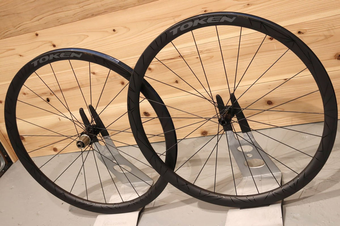 トーケン TOKEN ヴェントス VENTOUS DISC PRIME カーボン ディスク ホイールセット シマノ11s 未使用品 【千葉店】