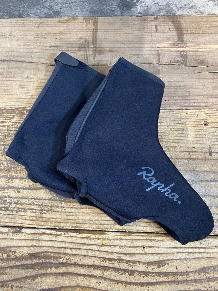 KI192 ラファ Rapha NEVER RIDE WITHOUT OVERSHOES レッグカバー 黒 M