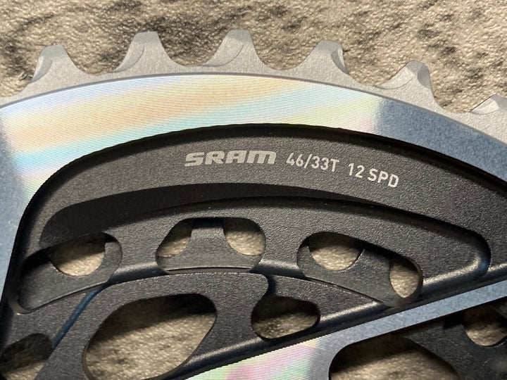 JK375 スラム SRAM RED ETAP AXS DIRECT MOUNT CHAIN RING チェーンリング 12S 46/33T