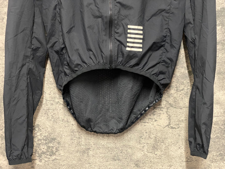 KM410 ラファ Rapha PRO TEAM LIGHTWEIGHT WIND JACKET 長袖 ウィンドブレーカー 黒 S