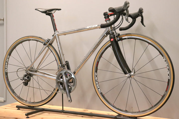 チネリ CINELLI XCR 2010頃 Sサイズ シマノ デュラエース 7900 10S ステンレス ロードバイク WH-7850-C24 【仙台店】