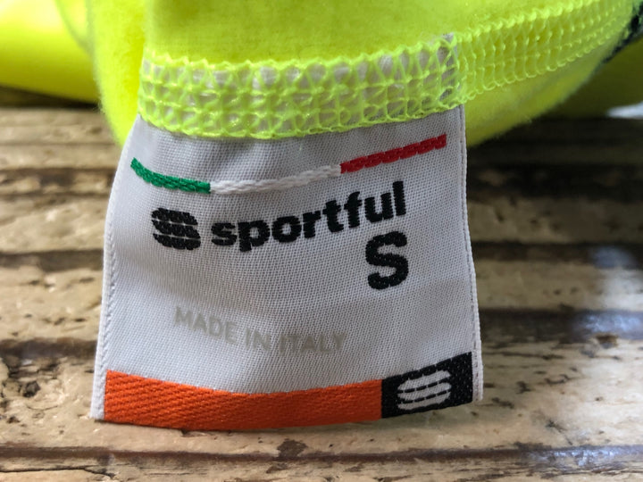 JS545 スポーツフル SPORTFUL ARM WARMWERS Sサイズ 黄色