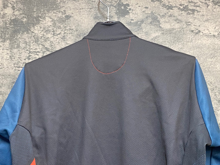 KM616 スポーツフル sportful 長袖 サイクルジャージ グレー オレンジ L 裏起毛