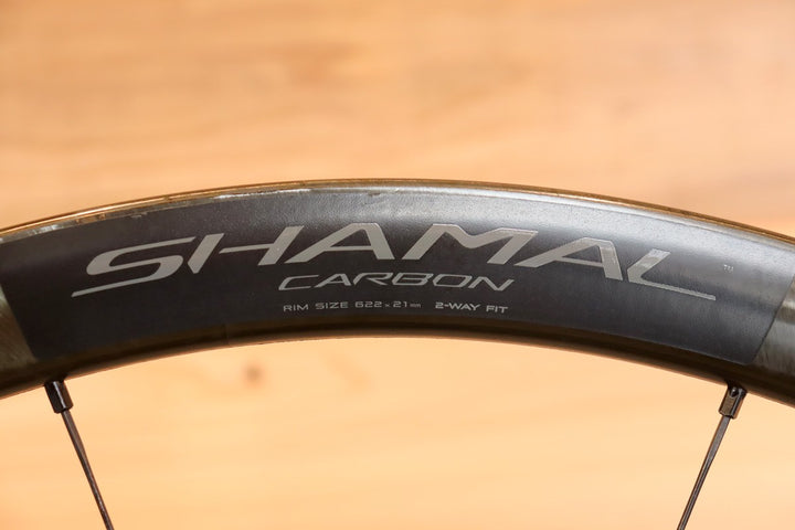 カンパニョーロ CAMPAGNOLO シャマル SHAMAL CARBON DB シマノ11/12s ディスク カーボン ホイールセット 【千葉店】
