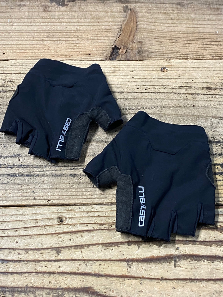 KE212 カステリ CASTELLI 指切 サイクルグローブ 黒 M