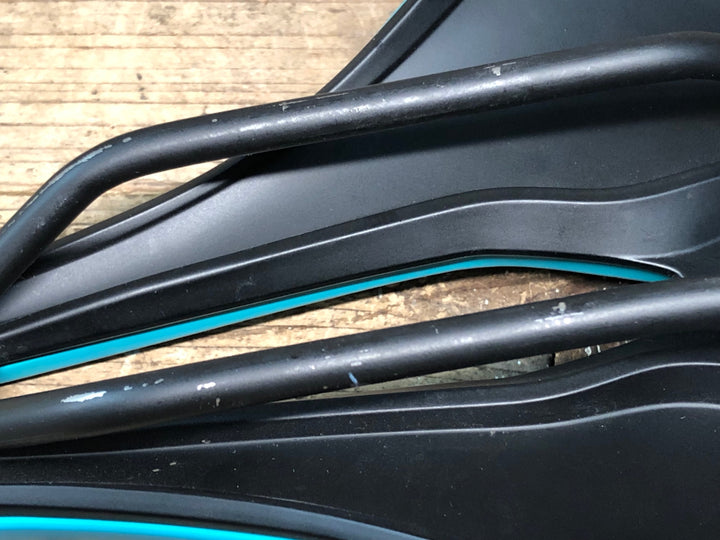 JF085 スペシャライズド SPECIALIZED パワー POWER ARC サドル ターコイズ Hollow Ti レール 155mm