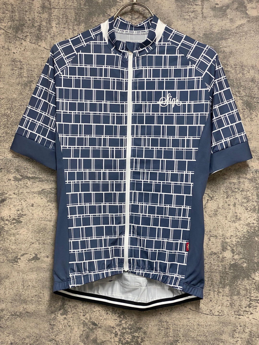 KF011 シーガー Sigr 半袖 サイクルジャージ ネイビー XS
