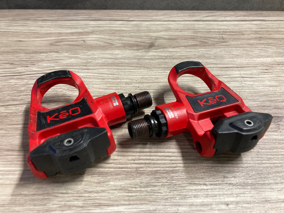 JS064 ルック LOOK ケオ KEO CLASSIC ビンディングペダル 赤