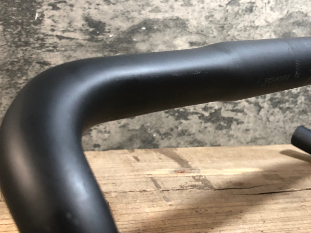 KK325 スペシャライズド SPECIALIZED SHALLOW BEND アルミドロップハンドル Φ31.8 エンドC-C400mm