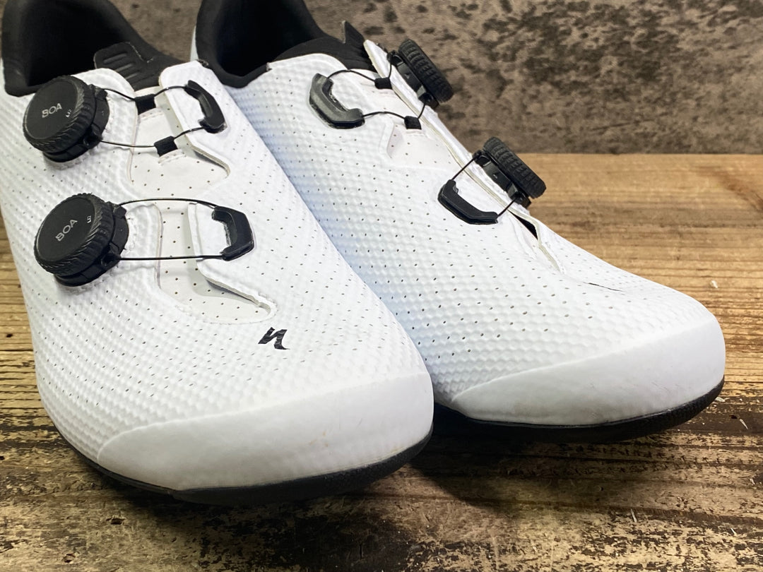 JL006 スペシャライズド SPECIALIZED TORCH 3.0 ビンディングシューズ ホワイト EU43