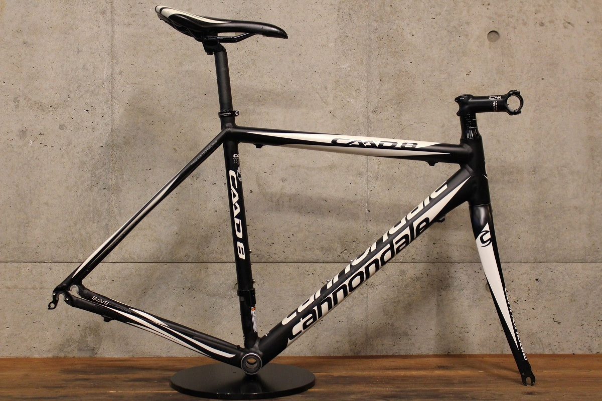 キャノンデール CANNONDALE キャド8 CAAD8 2012モデル 51サイズ アルミ ロードバイク フレームセット【福岡店】