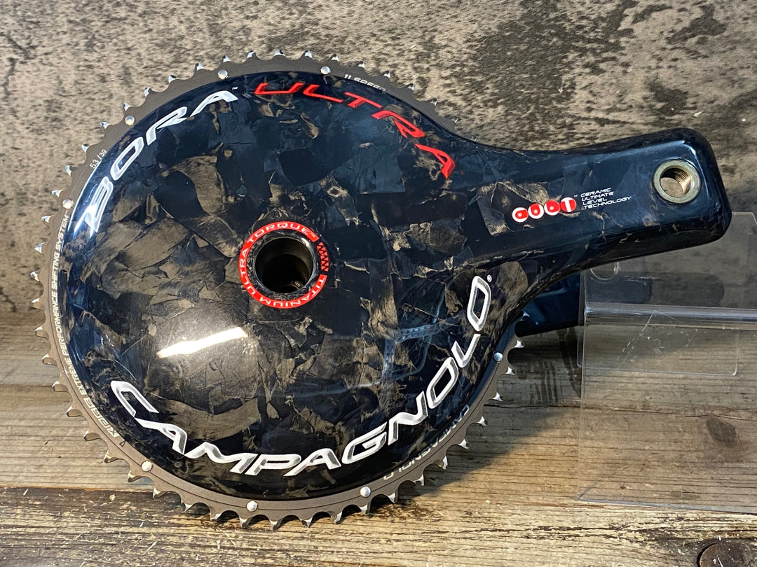 JT983 カンパニョーロ Campagnolo BORA ULTRA TT FC13-BO293C クランクセット 53/39T 172.5mm ウルトラトルク