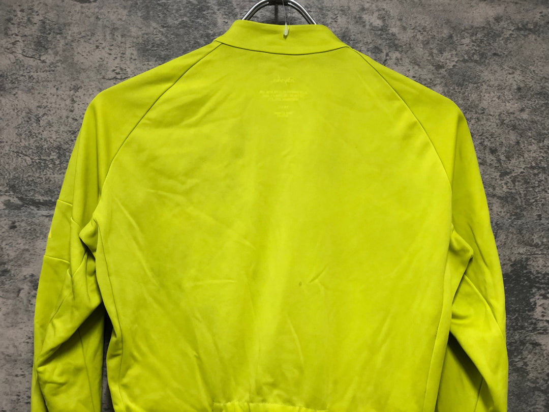 JZ501 ラファ RAPHA PRO TEAM LS TRAINING JERSEY 長袖 サイクルジャージ M 黄