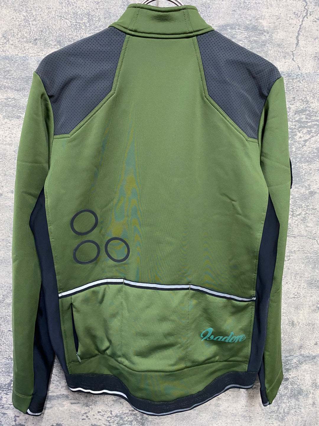 KD149 イザドア Isadore SIGNATURE DEEP WINTER SOFTSHELL JACKET 長袖 シェルジャケット カーキ M 裏起毛