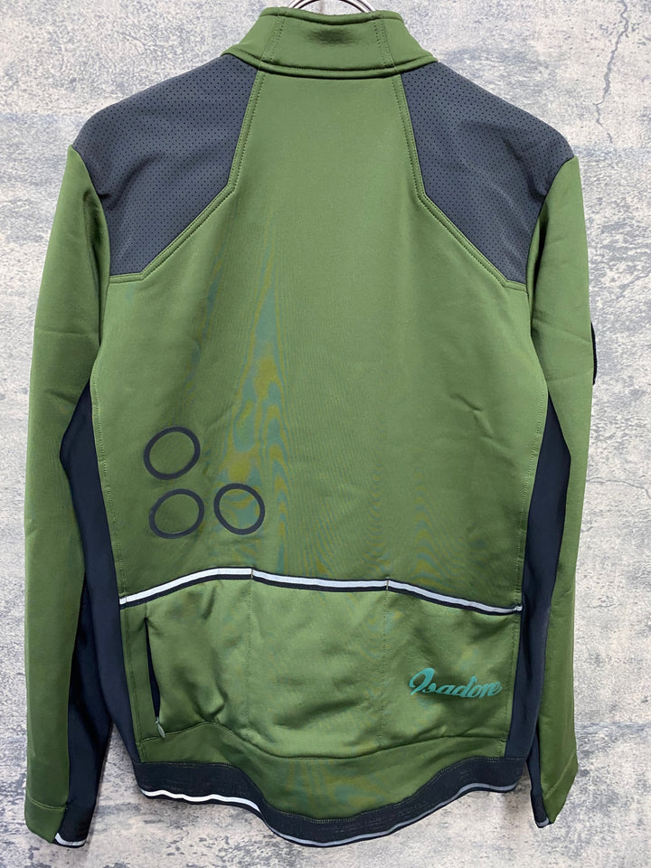 KD149 イザドア Isadore SIGNATURE DEEP WINTER SOFTSHELL JACKET 長袖 シェルジャケット カーキ M 裏起毛
