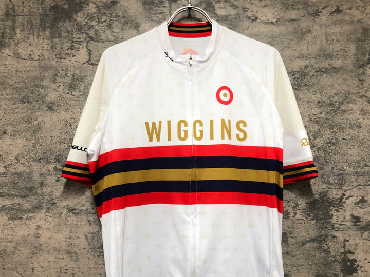 KL480 ラファ Rapha CORE JERSEY WIGGINS 半袖 サイクルジャージ 白 L