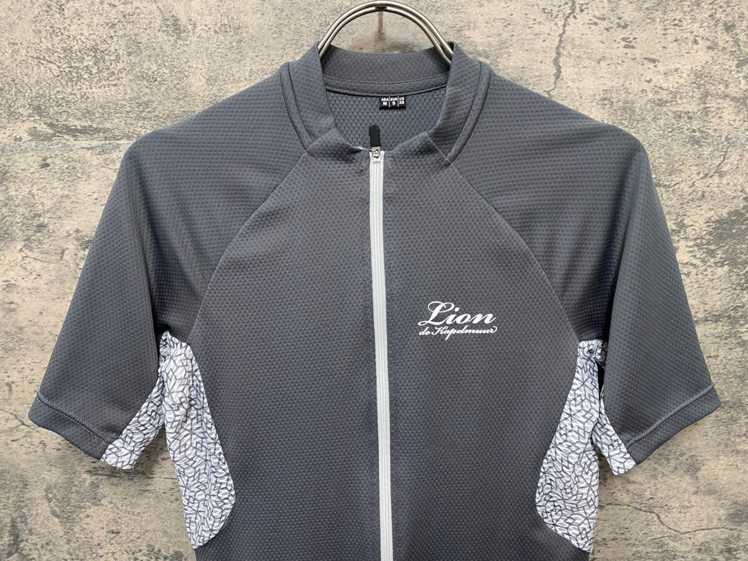 KA200 リオンドカペルミュール Lion de KAPELMUUR 半袖 サイクルジャージ グレー M