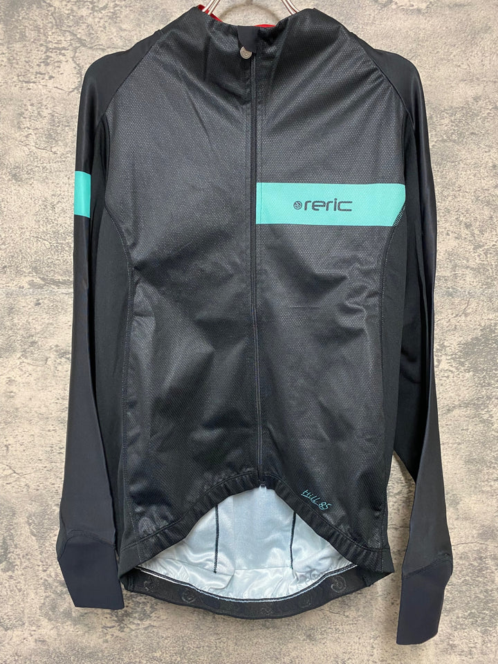 KD422 レリック RERIC 長袖 サイクルジャージ 黒 XL
