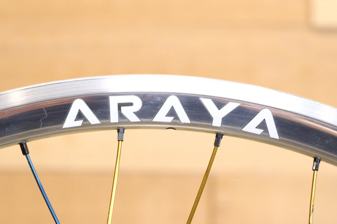 アラヤ ARAYA SA-730 ハブ ダイナモ アルミ 手組 ホイール フロントのみ 【立川店】