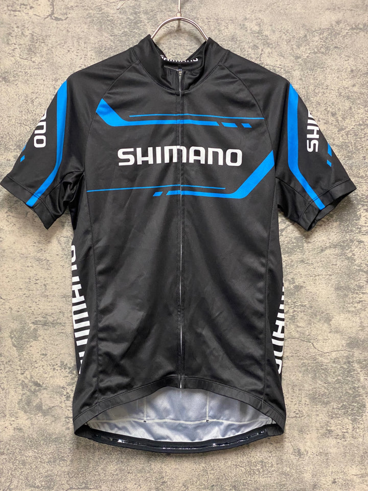 KI219 シマノ SHIMANO 半袖 サイクルジャージ 黒 L
