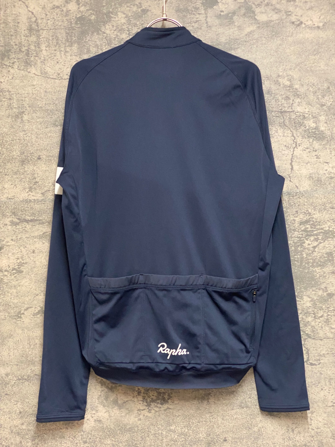 JP293 ラファ Rapha CORE LONG SLEEVE JERSEY 長袖 サイクルジャージ 黒 L 裏起毛