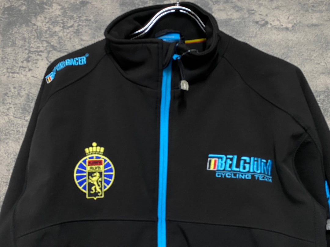 KE549 ビオレーサー BiORACER 長袖 ジャケット 黒 M 裏起毛 BELGIUM