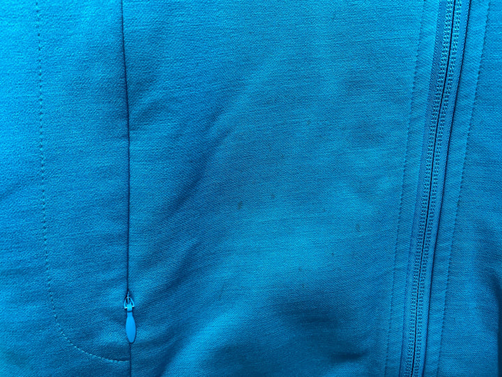 JZ508 ラファ RAPHA WINTER JERSEY 長袖 サイクルジャージ S 水色