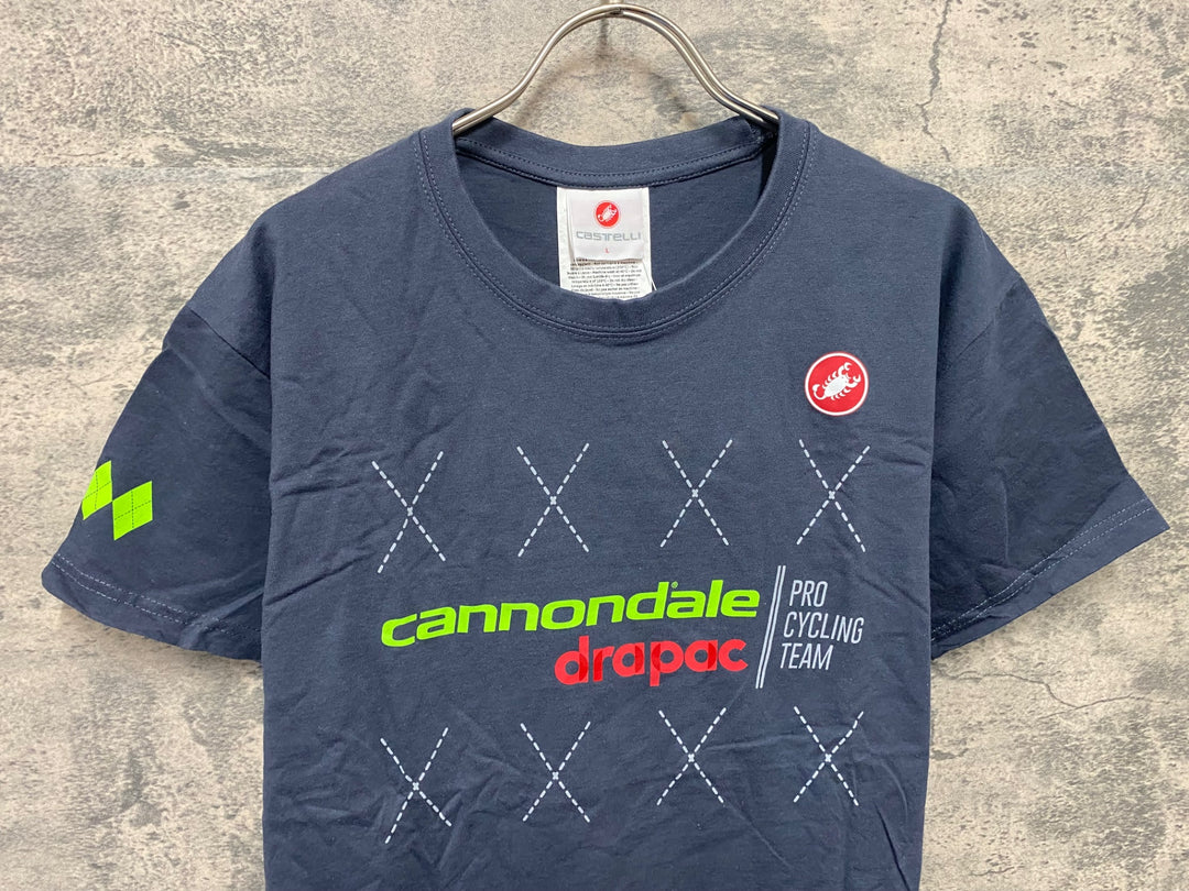 JV524 カステリ CASTELLI 半袖 Tシャツ グレー L Cannondale