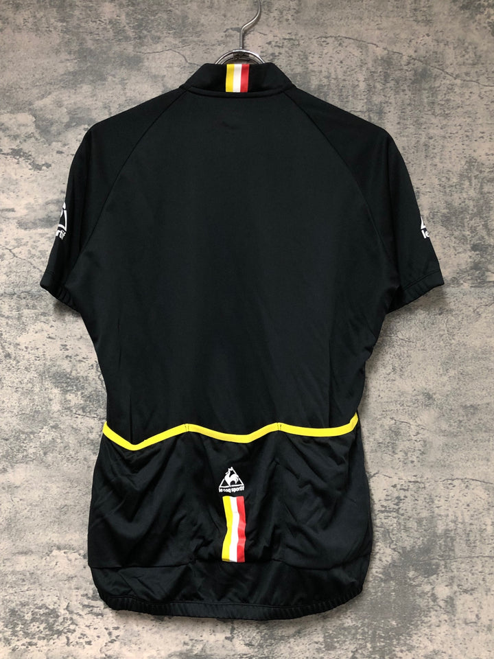 JW431 ルコックスポルティフ le coq sportif 半袖サイクルジャージ 黒 L
