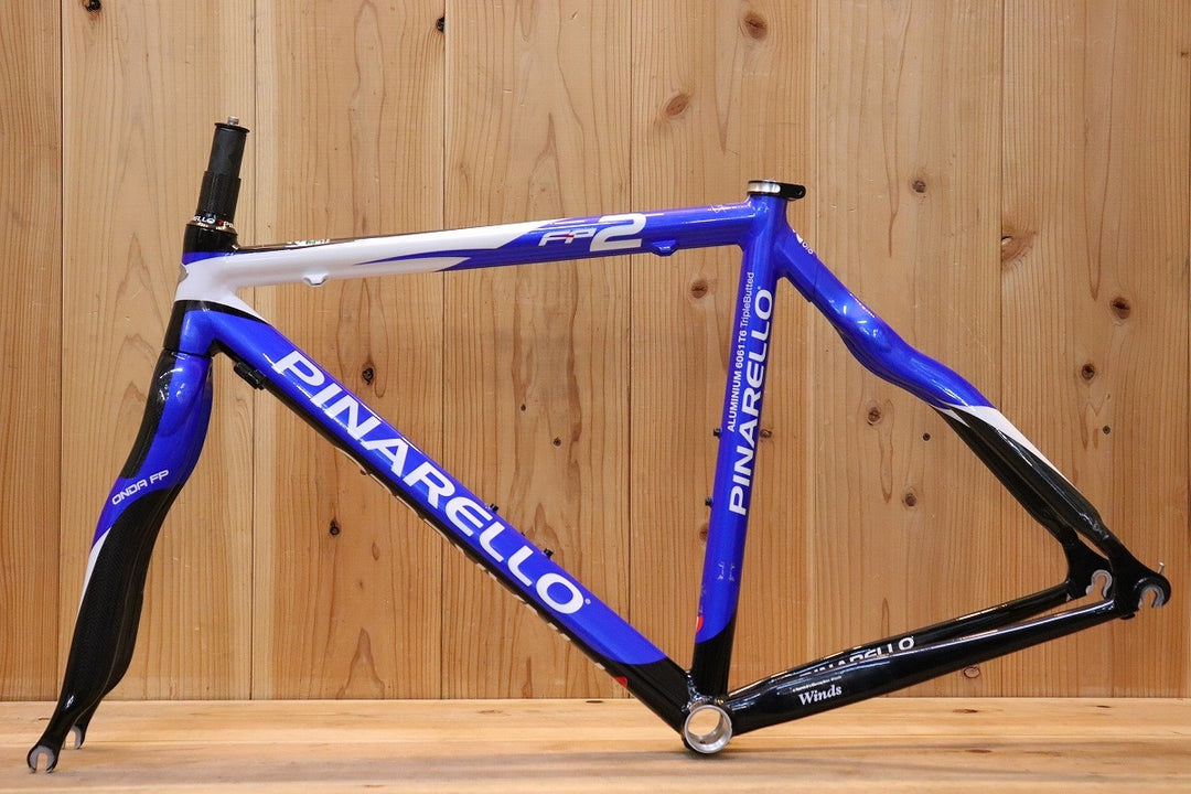 ピナレロ PINARELLO FP2 2009年モデル 460S アルミ カーボンバック ロードバイク フレームセット 【芦屋店】