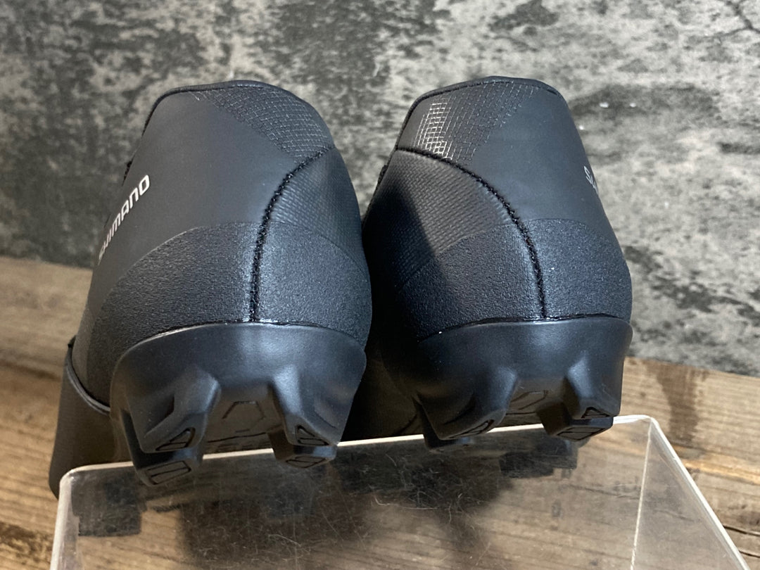 KB192 シマノ SHIMANO XC3 SH-XC300M L01 S ビンディングシューズ 2穴 BOA 黒 EU38