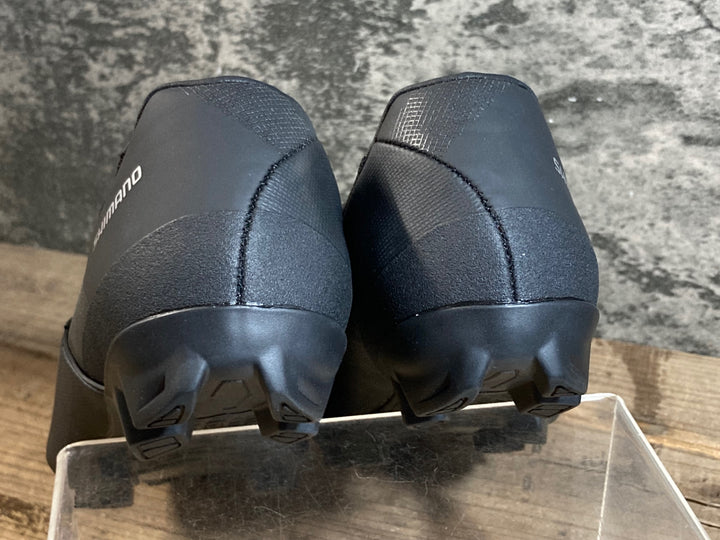 KB192 シマノ SHIMANO XC3 SH-XC300M L01 S ビンディングシューズ 2穴 BOA 黒 EU38