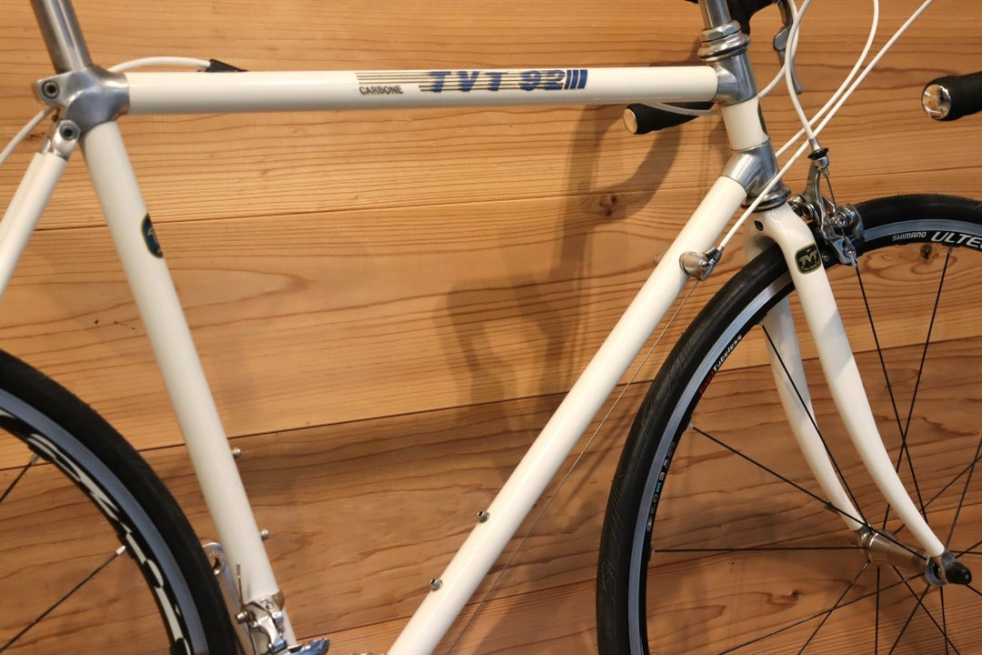 TVT 92 CABONE シマノ デュラエース 7400 8S アルミラグ カーボン ヴィンテージ ロードバイク 【千葉店】