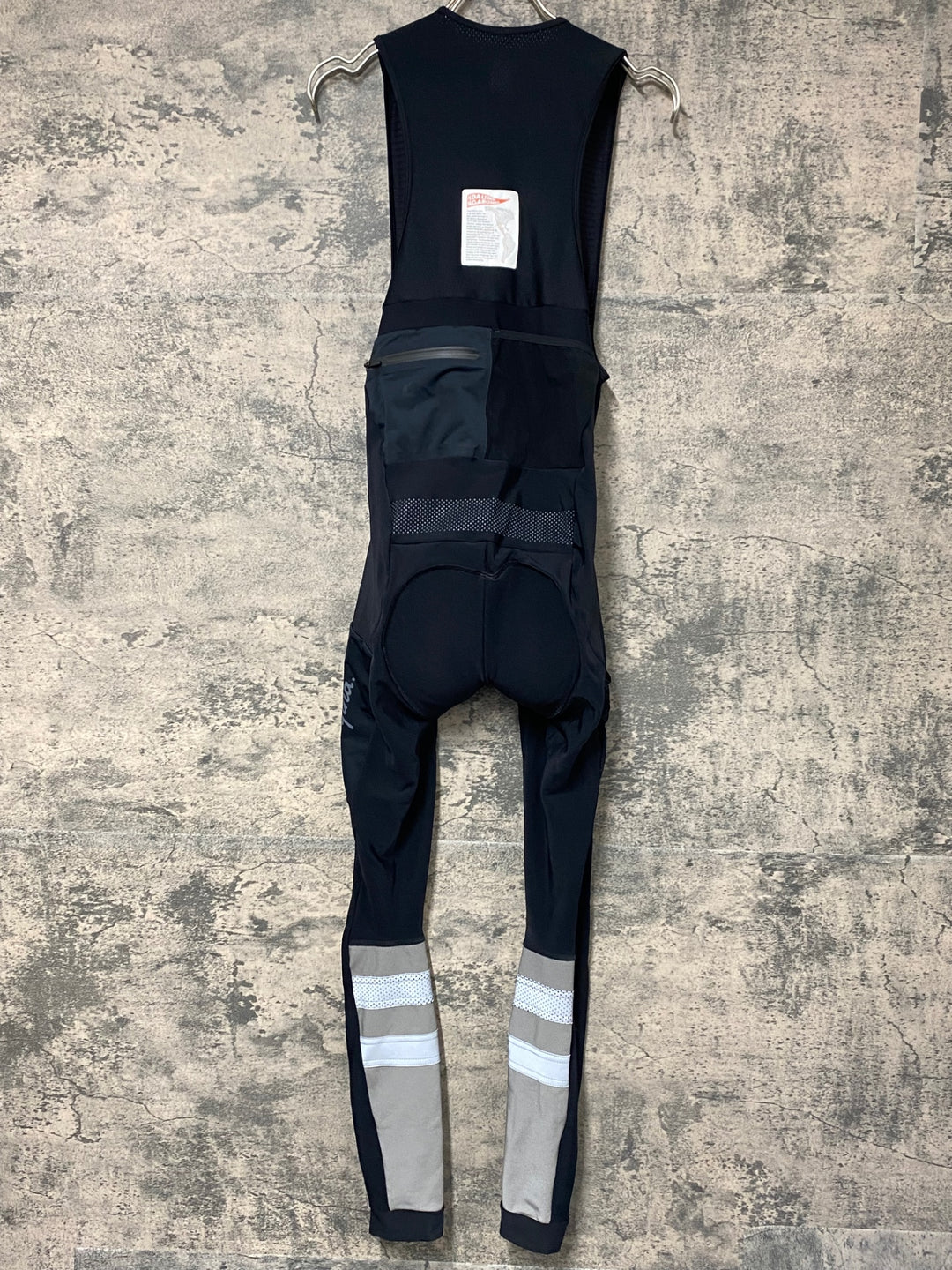 JY361 ラファ Rapha CORE CARGO WINTER TIGHTS WITH PAD ビブタイツ 黒 M 裏起毛