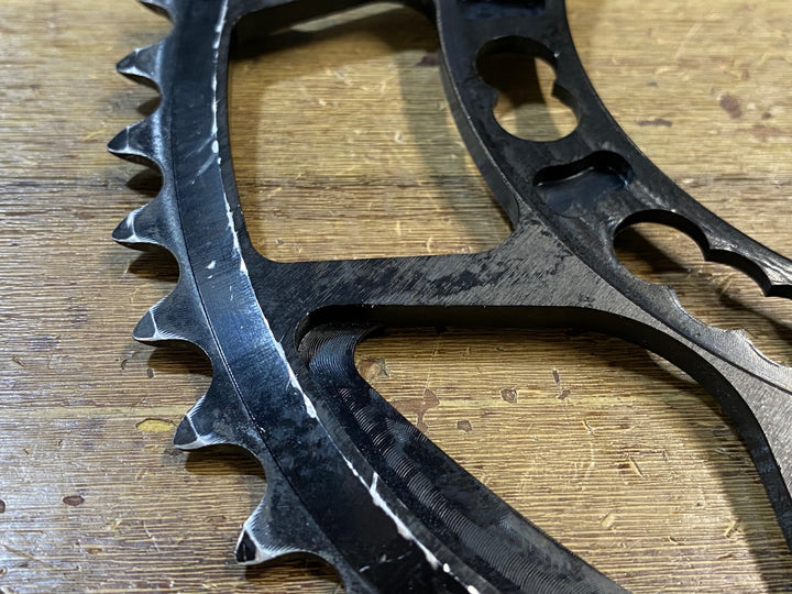 KP671 ローター ROTOR Q-RINGS 楕円 チェーンリングセット 50/36T 11S カンパ5armコンパクト用 36×110-113