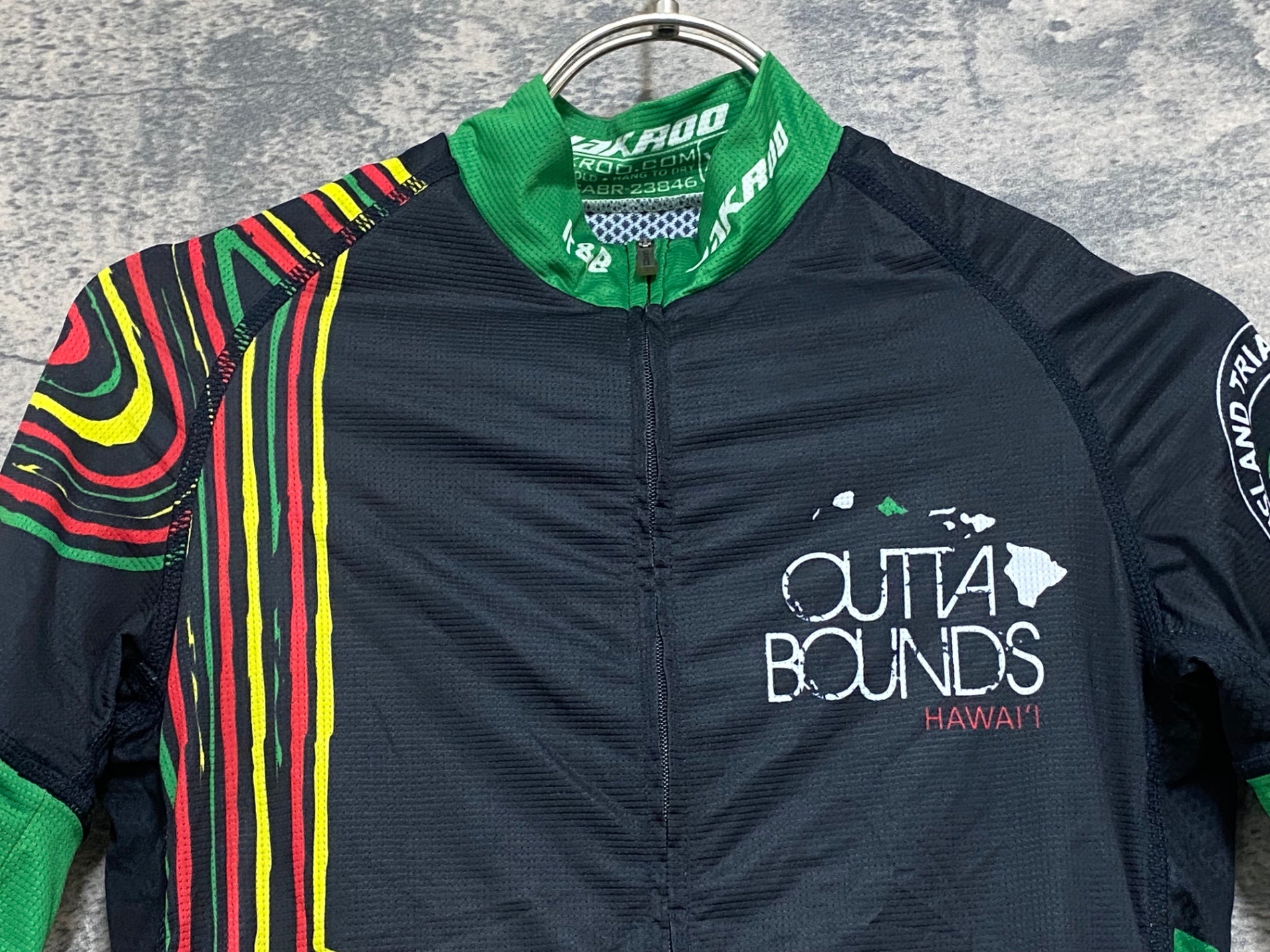 JZ147 JAKROO Outta Bounds Hawaii 半袖ジャージ 緑 XS – BICI AMORE