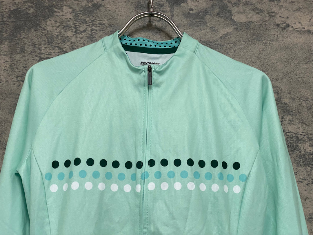 JX660 ボントレガー BONTRAGER ANARA LTD LONG SLEEVE WOMENS JERSEY 長袖 サイクルジャージ ライトグリーン レディース S
