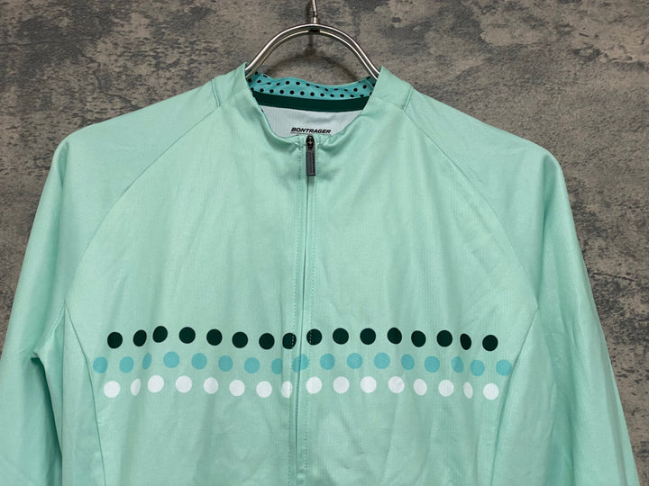 JX660 ボントレガー BONTRAGER ANARA LTD LONG SLEEVE WOMENS JERSEY 長袖 サイクルジャージ ライトグリーン レディース S