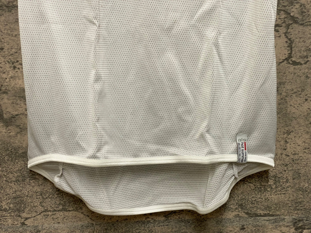 JQ348 アソス ASSOS hot Summer Later active ベースレイヤー 白 M