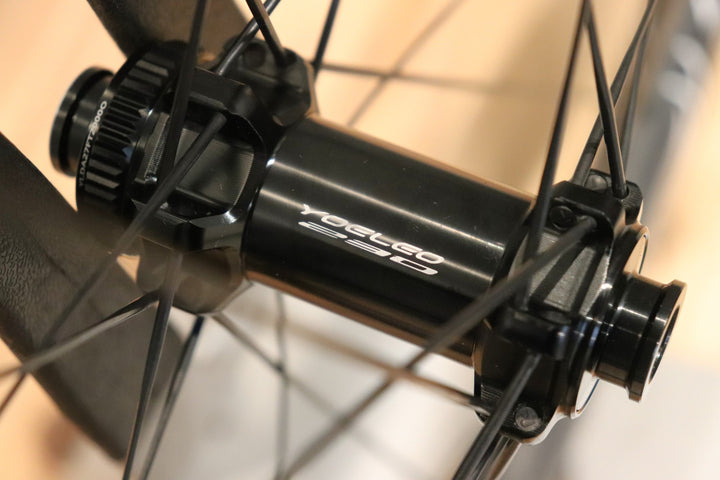 訳アリ ヨーレオ YOELEO SAT C50 DB PRO カーボン チューブレスレディ ホイールセット シマノ11S/12S 【仙台店】
