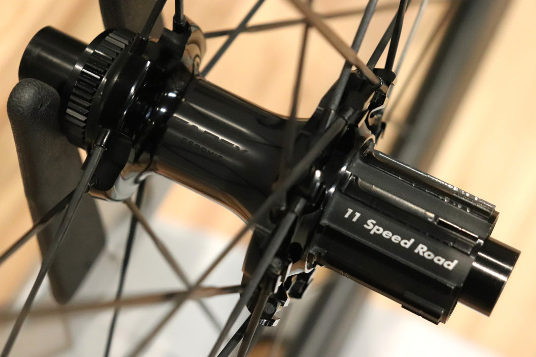 訳アリ カデックス CADEX 36 DISC TUBELESS カーボン チューブレスレディ ディスク ホイールセット シマノ11S/12S フックレス 【仙台店】