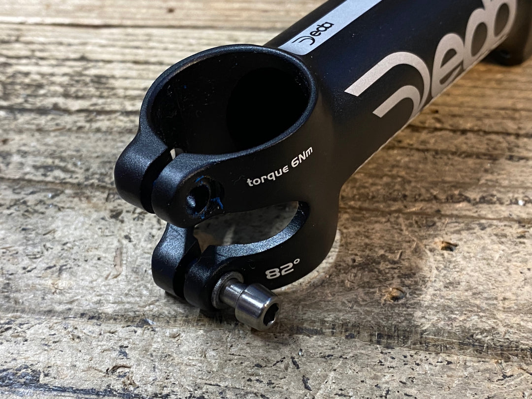 JV638 デダ Deda superleggero アルミ ステム 黒 110mm Φ31.7 OS 82° ※ボルト欠品