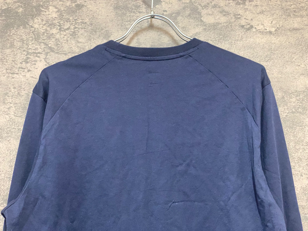 KA618 ラファ Rapha MEN'S LONG SLEEVE COTTON T-SHIRT 長袖 Tシャツ 濃紺 M